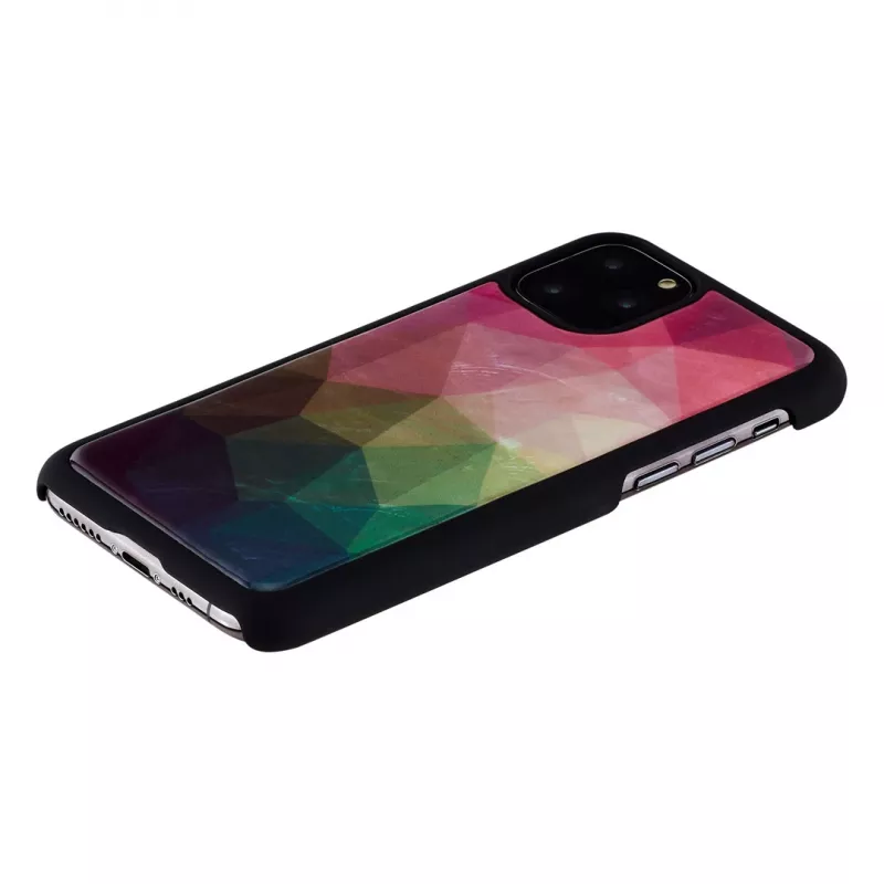 Apsauginis išmaniojo telefono dėklas iKins, skirtas iPhone 11 Pro, su vandens gėlės dizainu, juodas