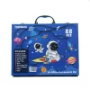 Piešimo ir tapybos rinkinys Extralink Blue Astronaut — 88 vnt. (dažai, teptukai, priedai)