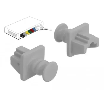 Dulkių gaubteliai DeLOCK 86508 RJ-45 10 vnt.
