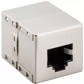 Wentronic Goobay CAT 5e RJ45 jungtis / mova – iki 100 MHz tinklams, ekranuota (15027)