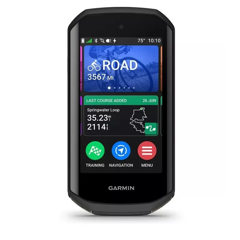 GPS dviračio kompiuteris GARMIN Edge 1050, 3,5 colio ekranas, juodas