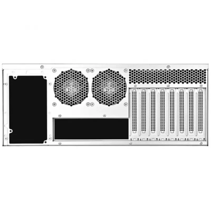 Rackmount Case 4U SILVERSTONE RM45-360 — 4U važiuoklė, palaiko ATX pagrindines plokštes, montuojama stove