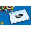 LEGO City gaisrinis sraigtasparnis 60411 konstruktorius, 85 dalys, besisukantys sparnai, 1 minifigūrėlė, amžius 5+ (220×90×60 mm)
