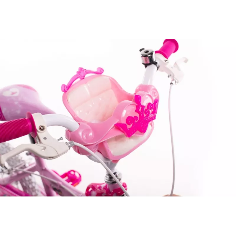 Vaikiškas dviratis HUFFY Disney Princess, 14 colių ratai, modelis 24371W