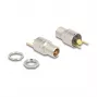 DeLOCK jungtis DC 5,5 x 2,5 mm, lizdinė, skirta montuoti ant korpuso, litavimo versija, 20 V, 15 A