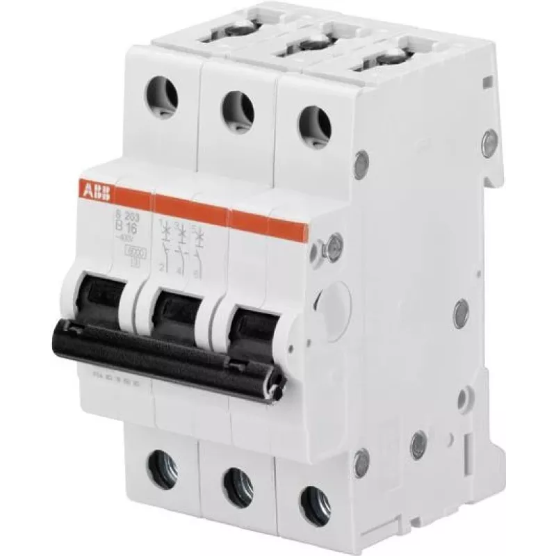 ABB Circuit Breaker 40A S203-B40 pro M comp. 3pol.6kA for circuit breaker S203-B40 (2CDS253001R0405)