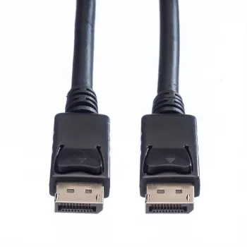 Value DisplayPort prijungimo laidas DisplayPort kištukas, DisplayPort kištukas 1.50 m Juoda 11.99.5767 Ekranuotas