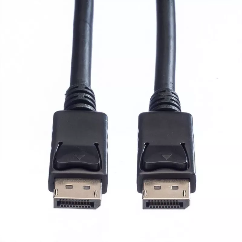 Value DisplayPort prijungimo laidas DisplayPort kištukas, DisplayPort kištukas 1.50 m Juoda 11.99.5767 Ekranuotas