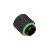 Kompiuterio aušinimo sistemos dalis „BitsPower BP-MBWP-C60“ – žalvaris, juoda/žalia, gylis 15 mm