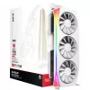 XFX Mercury Radeon RX 9070 XT OC Magnetic Air Edition AMD 16 GB GDDR6 balta