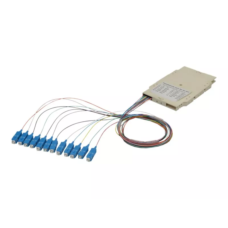 Sujungimo kasetė Digitus A-96522-02-UPC-4 su 12 pigtailų SC OM4