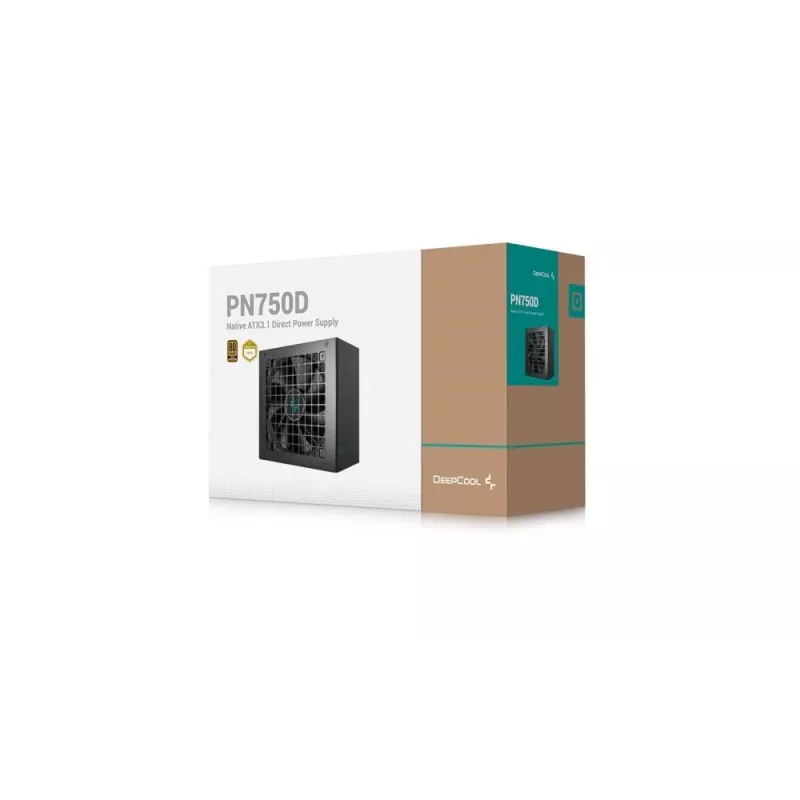 DeepCool PN750D maitinimo blokas 750 W 20+4 kontaktų ATX ATX juodas