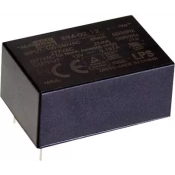 AC-DC modulinis maitinimo adapteris Mean Well IRM-02-3.3S, 2 W, 3.3 V, 0.6 A, įėjimas 85–305 V, RoHS