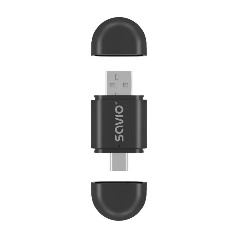 Belaidis garso siųstuvas Savio TR-17 Bluetooth USB 10 m Juodas