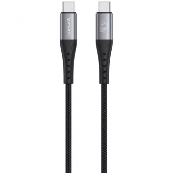 USB laidas 4smarts 541454 1,5 m USB C juodas