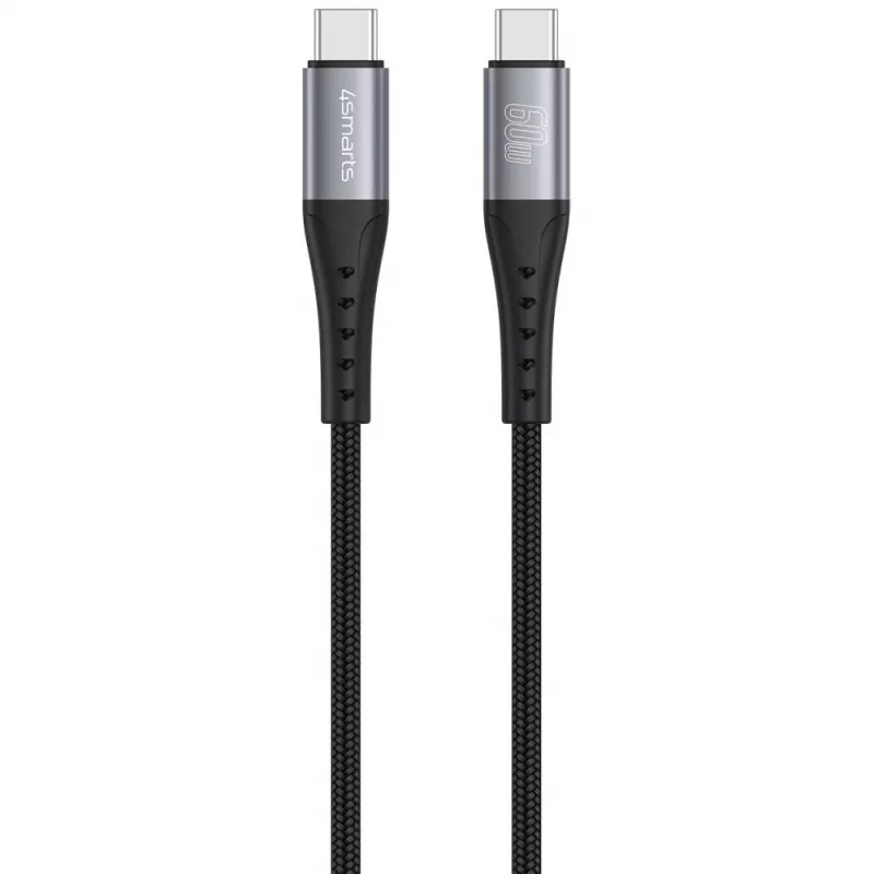 USB laidas 4smarts 541454 1,5 m USB C juodas