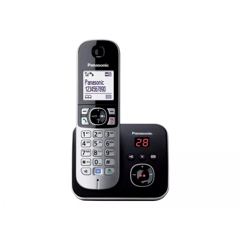DECT telefonas Panasonic KX-TG6821GB Juoda