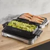 Elektrinė kontaktinė kepsninė Tefal OptiGrill+ XL nerūdijantis plienas — didelė talpa, automatinės kepimo programos