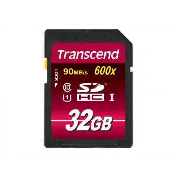 Flash atmintinė Transcend 32GB SDHC UHS-I 600x TS32GSDHC10U1