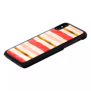 iKins išmaniojo telefono dėklas iPhone XS / iPhone XS Max Short Cake Juoda apsauginis dangtelis