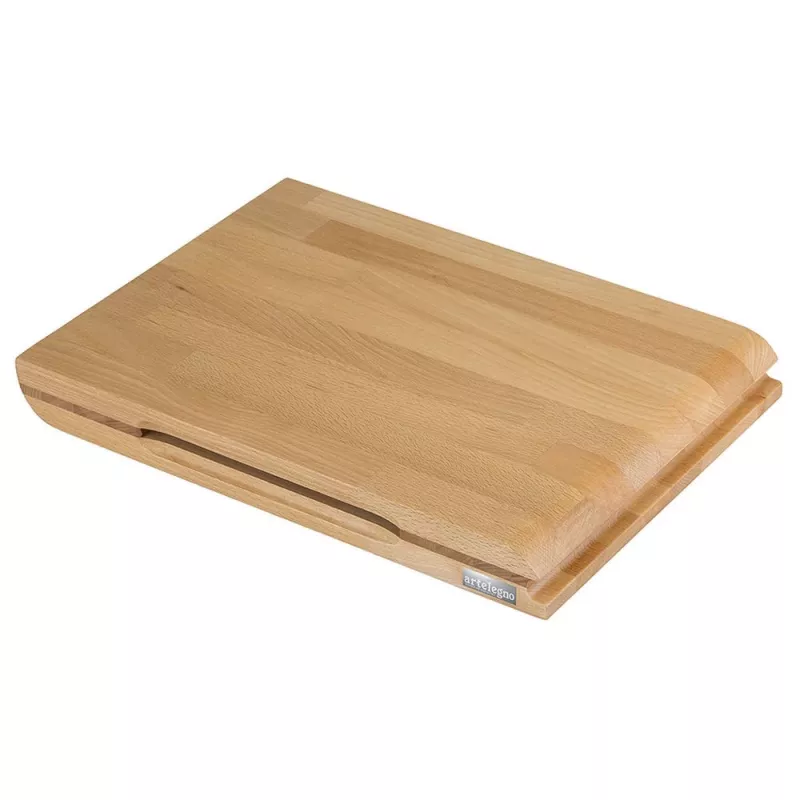 ARTELEGNO TORINO dvipusė buko medžio pjaustymo lenta 40 x 30 cm