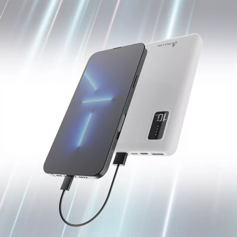 Nešiojama išorinė baterija Extralink EPB-098W 10000mAh