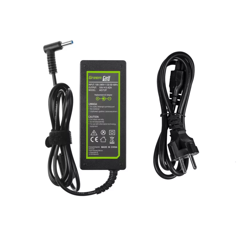 Maitinimo adapteris Green Cell AD72P Patalpų 65W Juodas