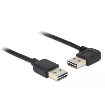 USB kabelis DeLOCK 85176 USB 2.0 0.5 m juodas