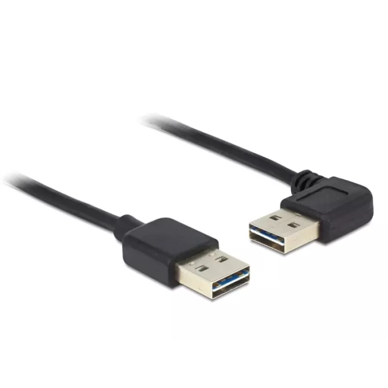 USB kabelis DeLOCK 85176 USB 2.0 0.5 m juodas