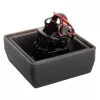 ZOMOPLUS Aluminium Keycap beflecktes Folterwerkzeug - juoda/Raudona