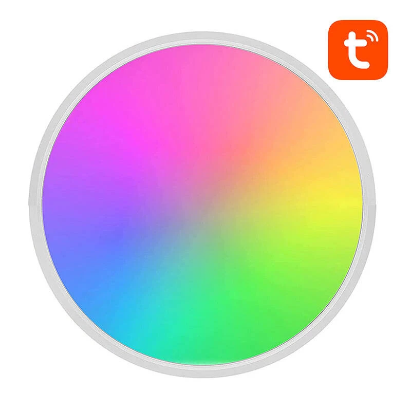 Išmanusis lubinis šviestuvas 30 cm WiFi / Bluetooth 16M RGBCW Gosund LB12 1920 lm Tuya + nuotolinio valdymo pultelis.