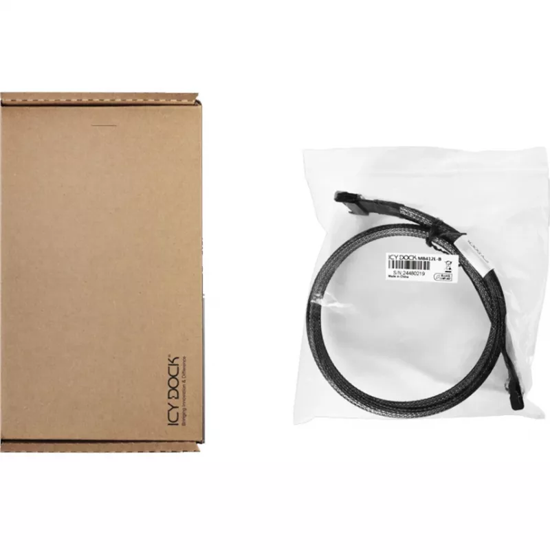 Laido adapteris ICY DOCK MCIO 8i SFF-TA-1016 į MCIO 8i SFF-TA-1016 (MB412L-B)