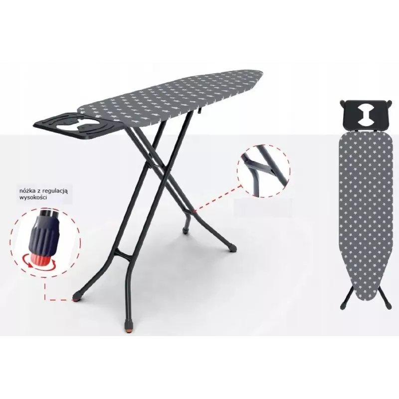 LYGINIMO LENTA 120x38cm PROMIS PKD50 STAR tvirta su reguliuojamu stabilumu