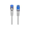 Tinklo kabelis LANBERG Cat6a S/FTP PCF6A-10CC-0300-S RJ-45 3 m Pilkas, LSZH, 500 MHz, CCA, Ø6 mm