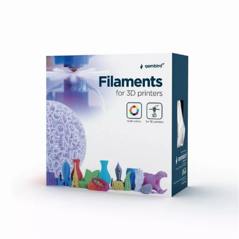 GEMBIRD 3DP-PLA1.75-01-PR Filamentas Gembird PLA Violetinis 1,75mm 1kg