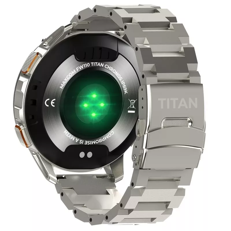 Išmanusis laikrodis FW110 Titan Chronos sidabrinis