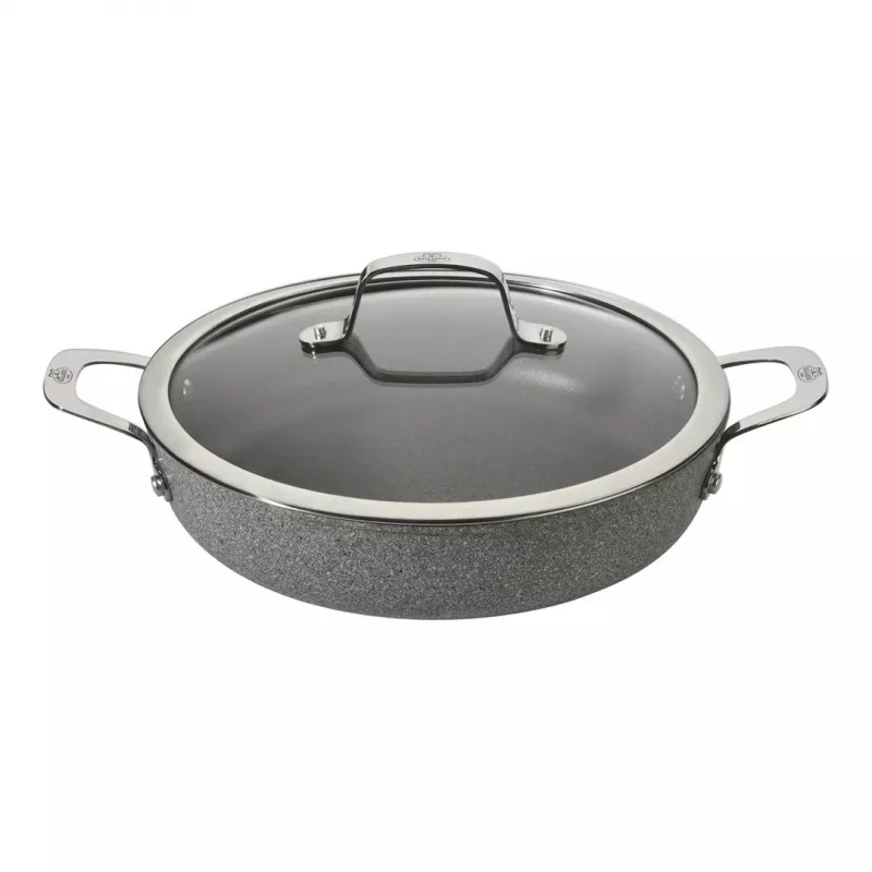 Keptuvė Ballarini Salina Granitium, gili su 2 rankenomis, granitas, 28 cm 75002-810-0