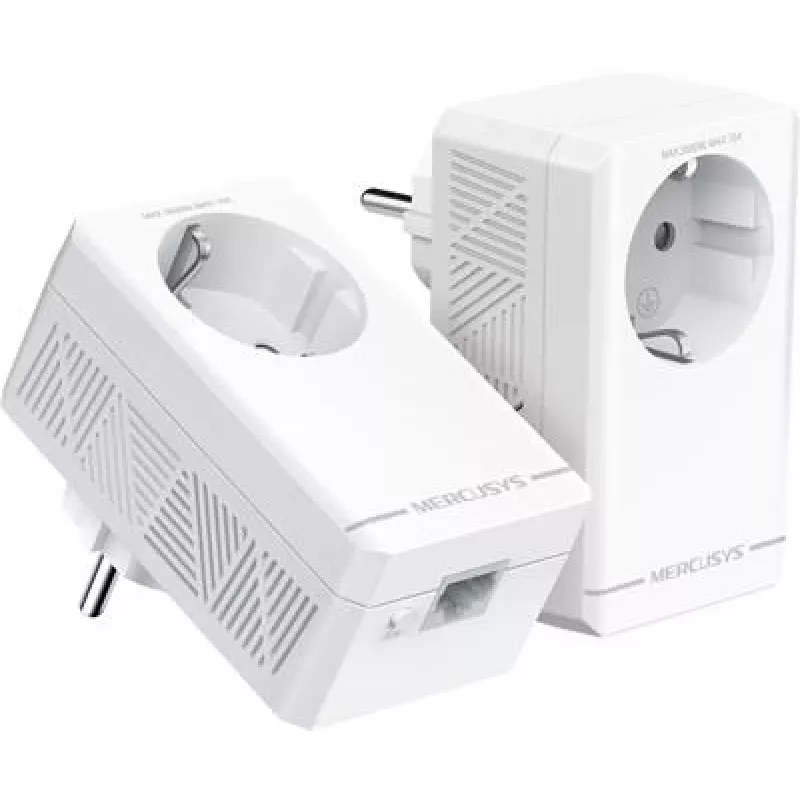 MERCUSYS MP500P KIT - AV1000 Gigabit praėjimo elektros tinklo adapterių pradinis rinkinys su lizdu