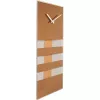 NeXtime klok 2855co Bold Stripes, 38x19 cm, sieninis, varinis