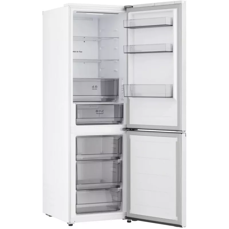 LG GBBSJ1CCSW šaldytuvas-šaldiklis laisvai pastatomas 333 L balta