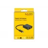 USB Type-C adapteris DeLOCK 66644 Gigabit LAN Power Delivery