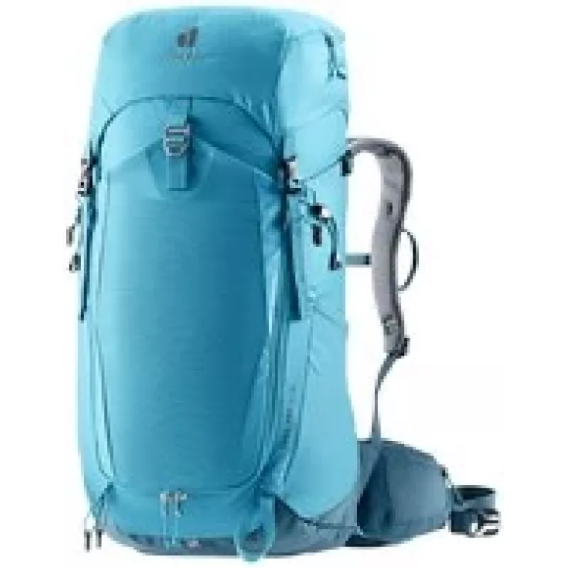 DEUTER Trail Pro 34 SL kuprinė – 34 l moteriška žygių kuprinė, lengva, patvari, lagoon-atlantic