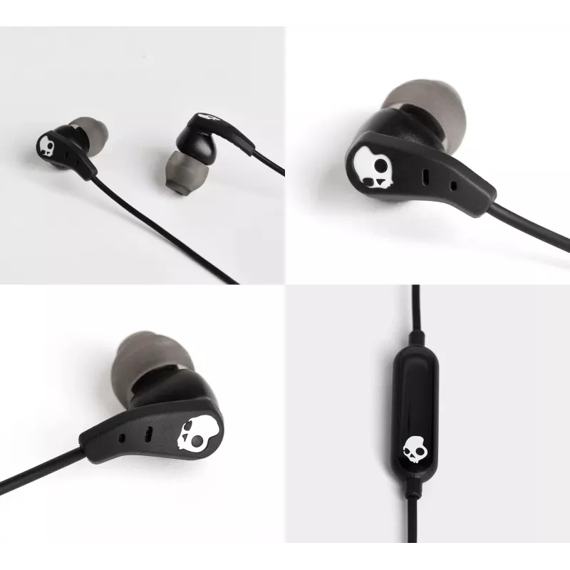 Skullcandy | Sport Earbuds | Rinkinys | Ausinės | Mikrofonas | Triukšmo slopinimas | Juoda