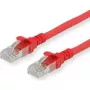 ROLINE - komutacinis kabelis - RJ-45 (V) į RJ-45 (V) - 5 m - UTP - CAT 6 - be halogenų, lietas, vytos gijos - raudonas (21.15.2515)