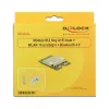 Tinklo plokštė DeLOCK 95254 WLAN Bluetooth 433,3 Mbit/s