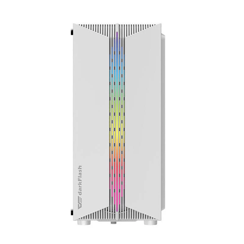 PC korpusas darkFlash DK151 Midi Tower baltas