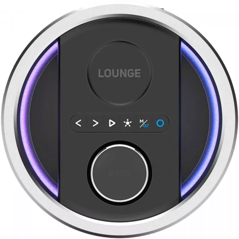 Nešiojama Bluetooth kolonėlė SENCOR Resonex Lounge 130W, IPX7 atspari vandeniui, TWS, LED apšvietimas