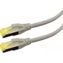 Tinklo kabelis LOGON APR6A005I Cat6a S/FTP (S‑STP) RJ‑45 – RJ‑45 0,5 m Dramblio kaulo spalva
