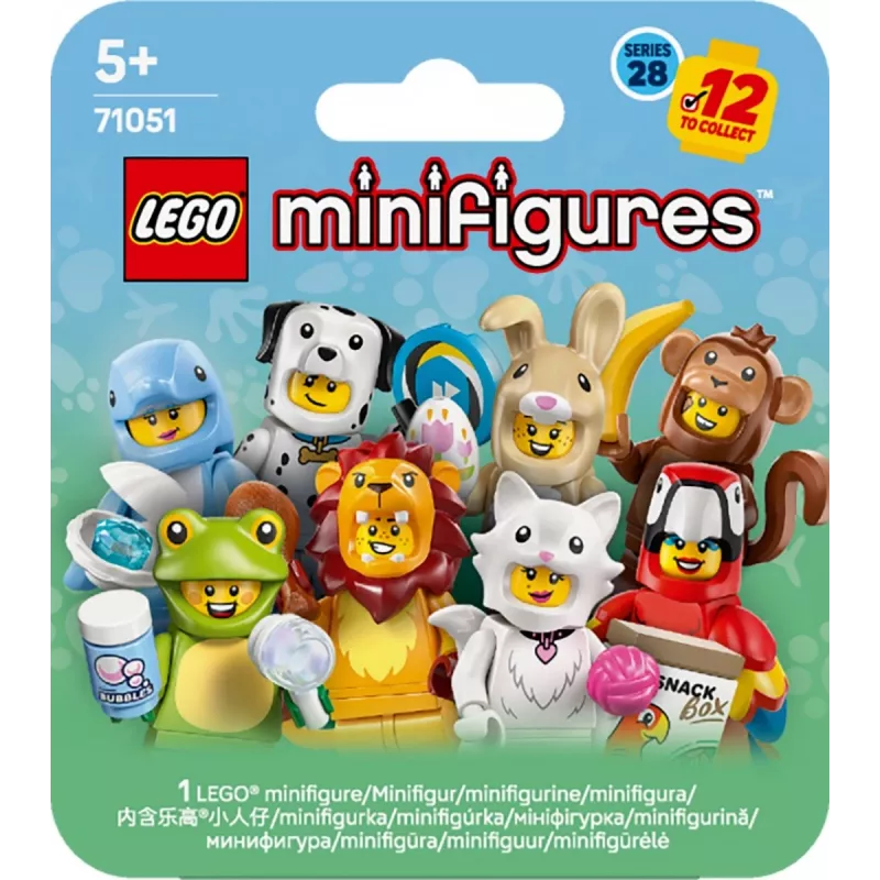 Blocks Minifigures 71051 Animal series 28 (DĖŽĖ)