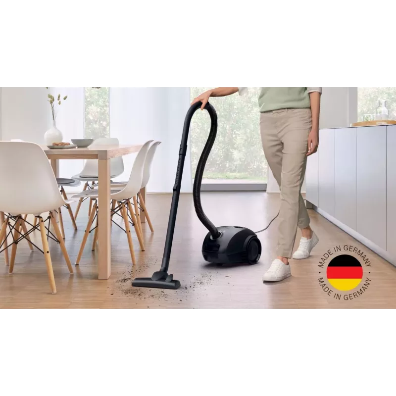 Bosch Serie 2 BGBS2LB1 dulkių siurblys 3,5 L cilindrinis dulkių siurblys sausam valymui 600 W dulkių maišelis
